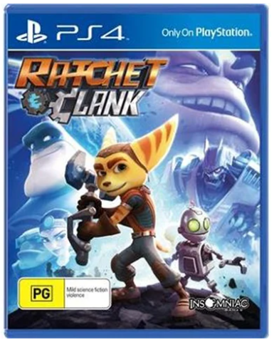 Ratchet And Clank Playstation 4 Game Good Condition No Manual