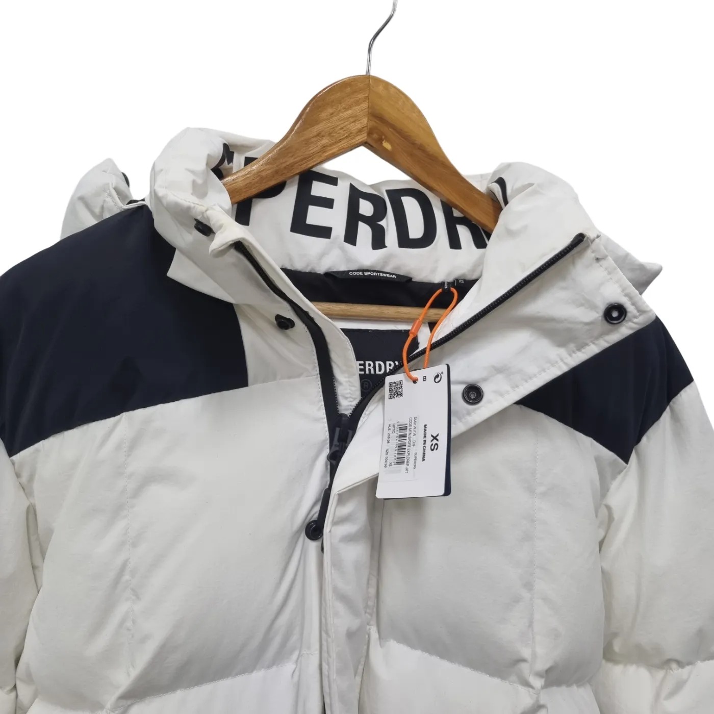Superdry Mountain Ex Snow Jacket SM31WJ1W Size: XS (WR 1421969)