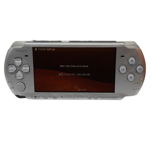Sony PSP S&L 3000 Silver Console with Charger (LN)