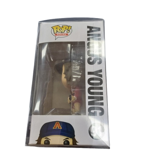 Funko POP! Vinyl 91 ROCKS AC/DC Angus Young Red School Uniform – In Protective Funko Box