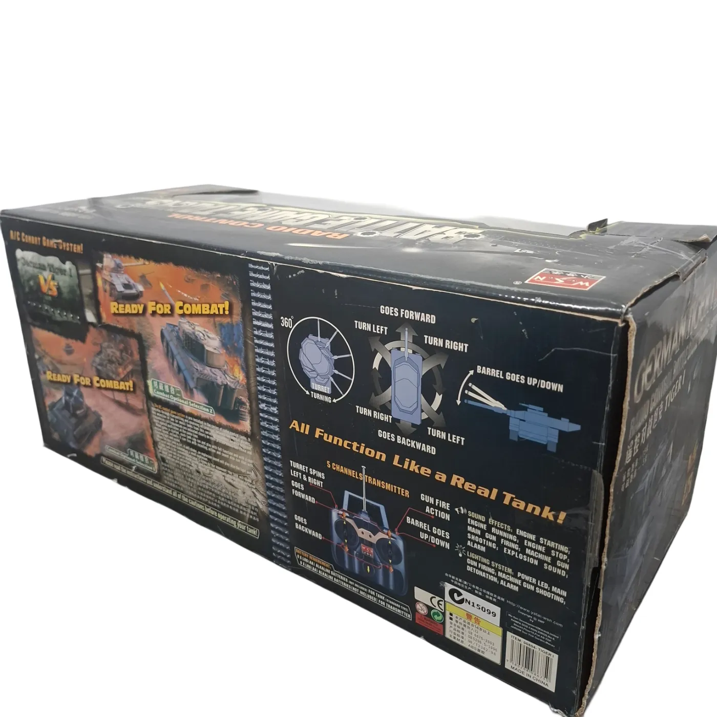Wsn Remote Control Car German Tank Tiger 1 (WR 1421216)