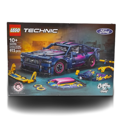 LEGO Technic Custom Garage Ford Mustang GT Car 42236 (Sealed) (LN)