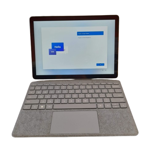 Microsoft Surface Go 3 1901 Laptop, Pentium Gold 6500Y, 8GB RAM, 128GB SSD, With Charger + Magnetic Keyboard (GE 1414816)