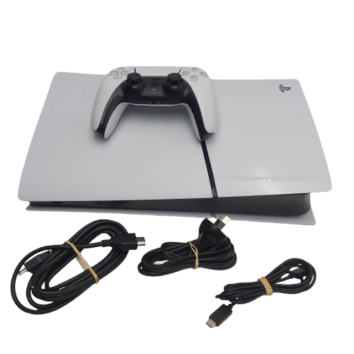 Sony Playstation 5 Slim 1TB Digital Edition CFI-2002 No Box Includes 1x Controller & All Cords