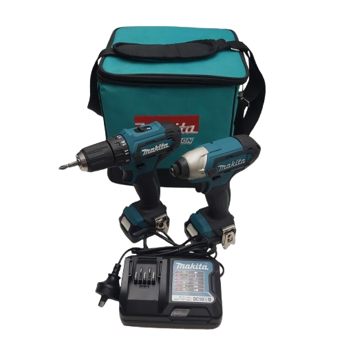 Makita CLX224 2 Piece 12V 1.5Ah Cordless Drill & Driver Combo Kit