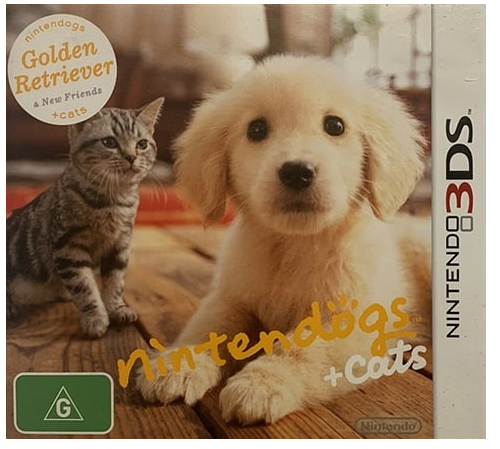 Nintendogs And Cats Nintendo 3Ds cartridge Only (CP)