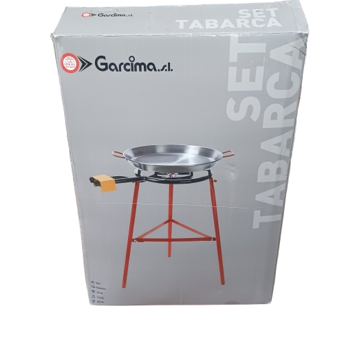Garcima Tabarca Paella Pan And Burner Set 50cm G-31 BBQ (LEL)