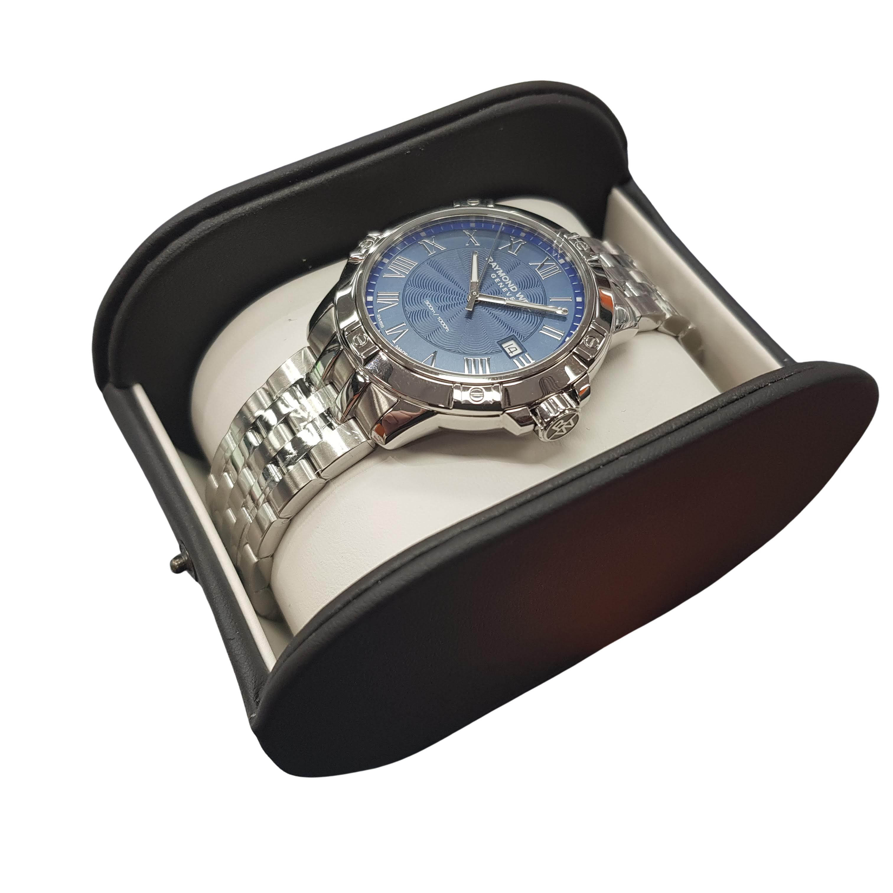 Raymond Weil Tango 8160-ST-00508 Men’s Watch 41mm Stainless Steel Blue Dial (MR)