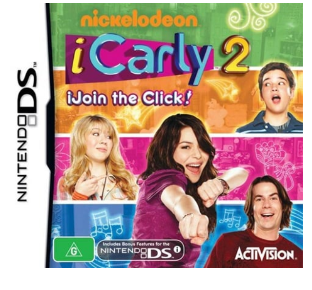 Icarly 2 Join The Click Nintendo DS Game Cartridge Only Good Condition (CP)