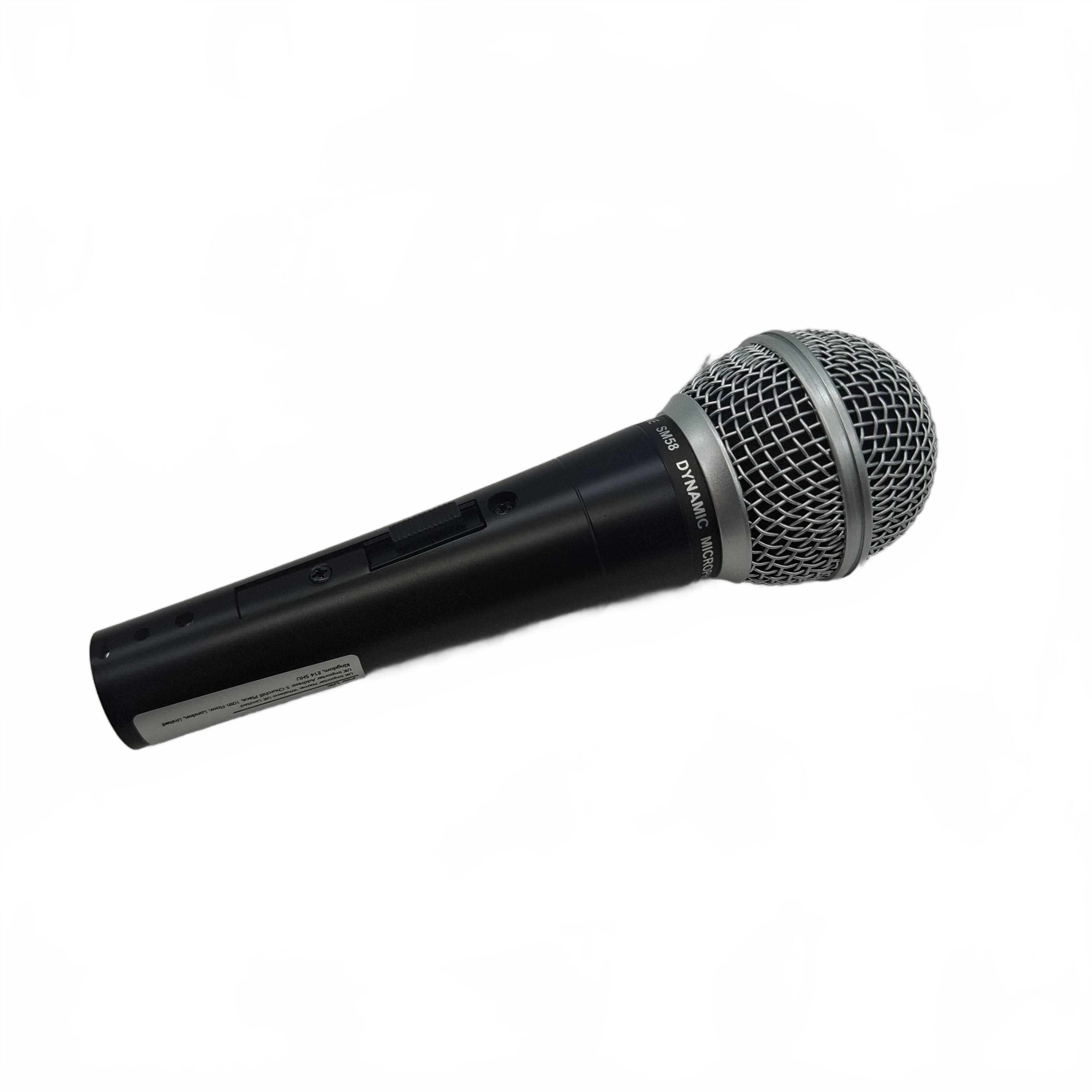 Generic Mircophone SM58 Switch Mic Black Silver (WR 1425613)