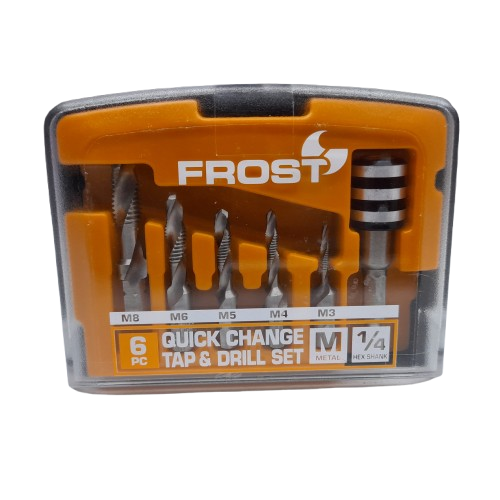 Frost 92502 6Pce Quick Change Tap and Drill Set (LN)