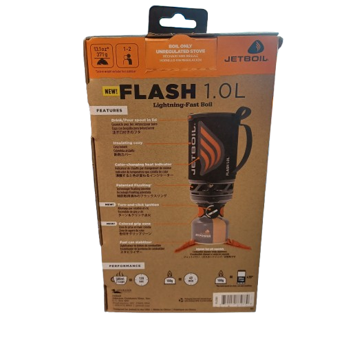 JetBoil Flash 1 Litre Hike Stove V2 Black / Carbon ( Like NEW ) ( LE)