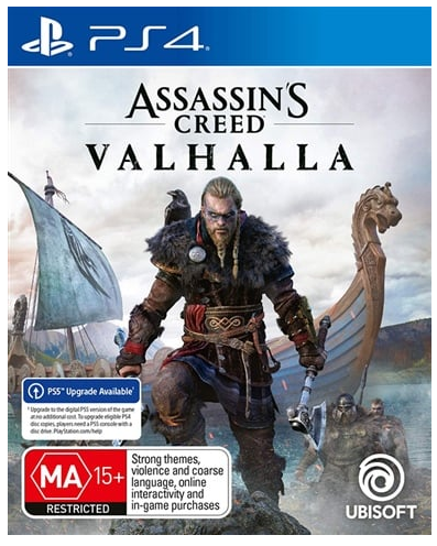 Assassins Creed Valhalla Playstation 4 Game Good Condition (CP)