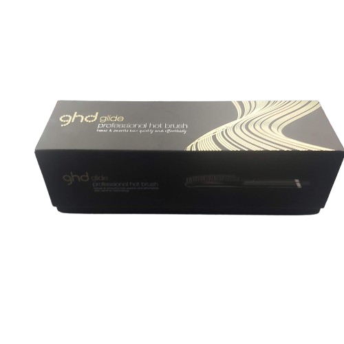 GHD Glide Hair Straightener Hot Brush, Black, Good Condition, With Box (No Internal Packaging)