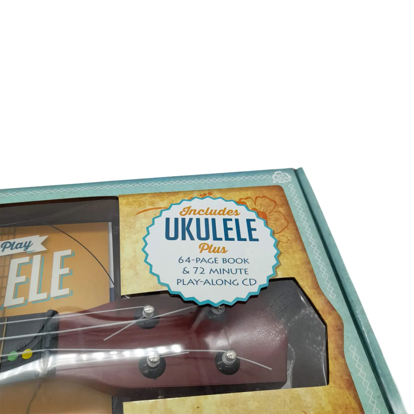 Uke N Play Ukulele Brown With Mike Jackson Sealed In Box (WL1422390)