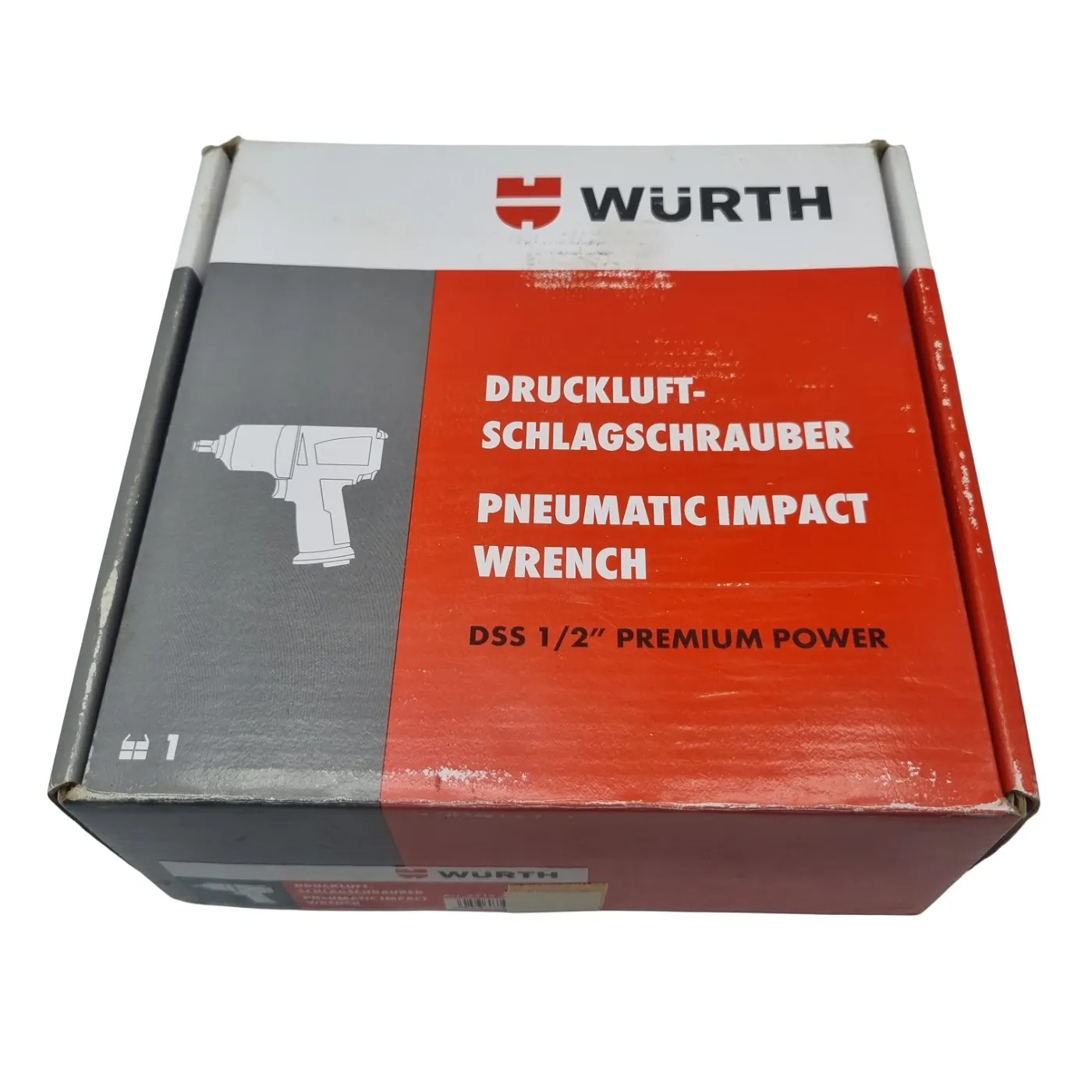 WURTH Pneumatic Impact Drill DSS 1/2 Premium Power + Box (WR50842)