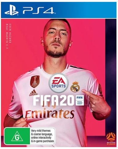 Fifa 20 PS4 Game Average Without Manual