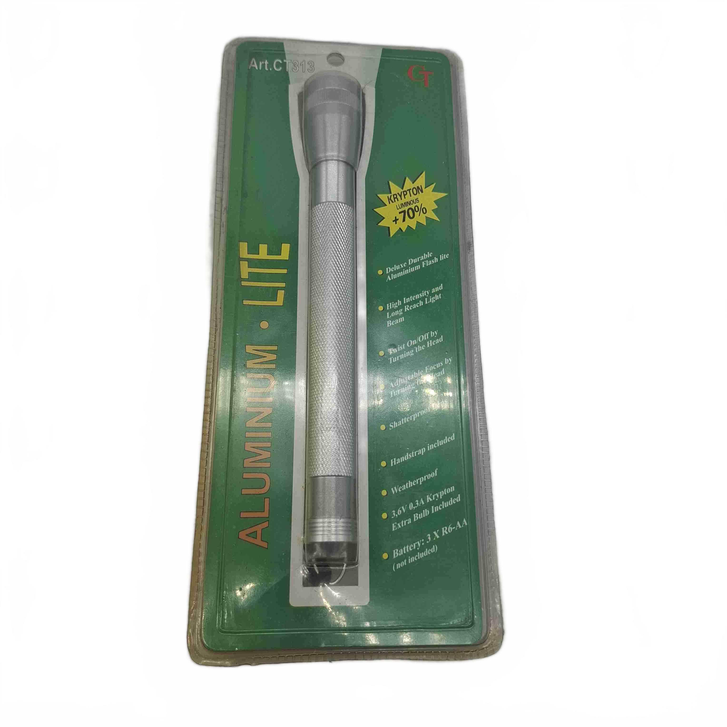 Aluminium Lite Torch CT313 Chrome (WR 1431007)
