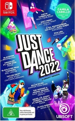 Just Dance 2022 Switch Game ( LE )