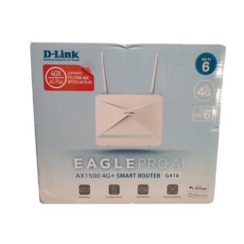 D-Link G416 AX1500 4G+ Smart Router In The Box (LN)