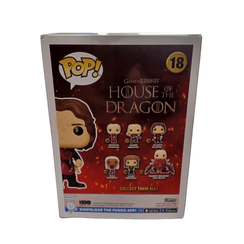 Funko Pop Vinyl Figure House Of The Dragon Jacaerys Velaryon 18 ( LE )
