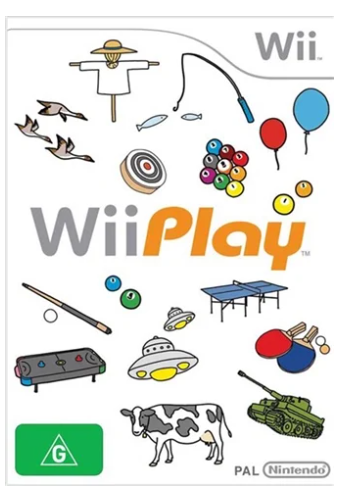 Wii Play Wii Game Acceptable Condition With Manual