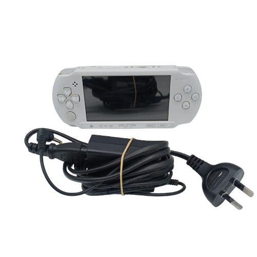 Sony PSP-E1002 White Console with Charger (CP 1400446)