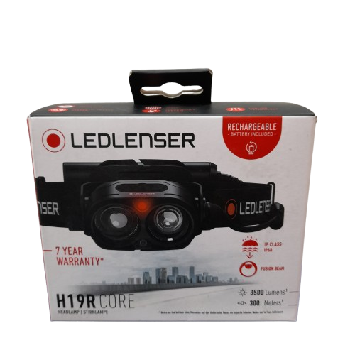 Ledlenser H19R Core Headtorch Black (H19R-C) (LN)