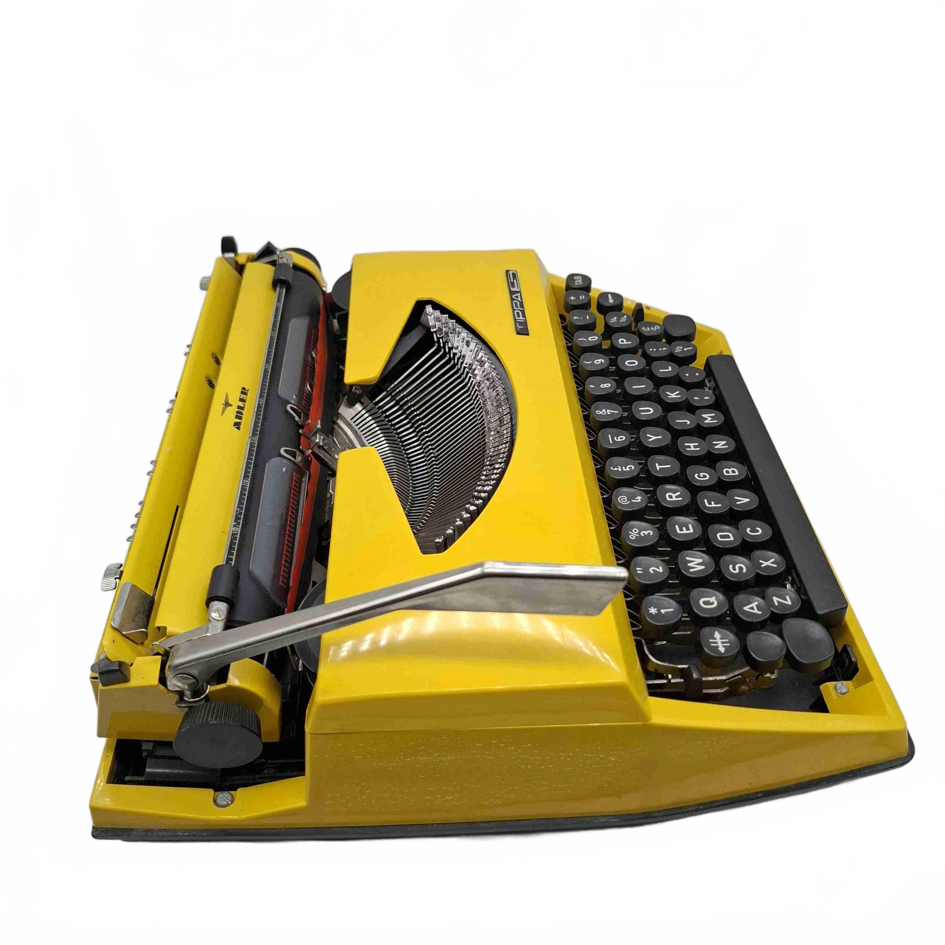 Adler Tippa S Typewriter Yellow + Case (WR 1423217)