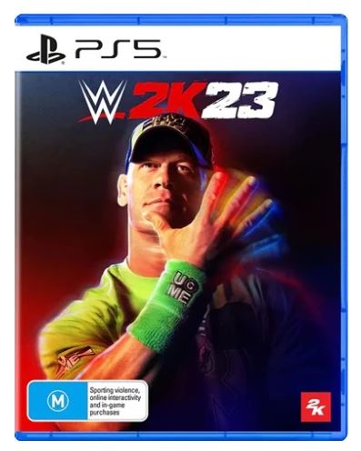 Sony Playstation 5 WWE 2K23, Excellent Condition, With Case, No Manual