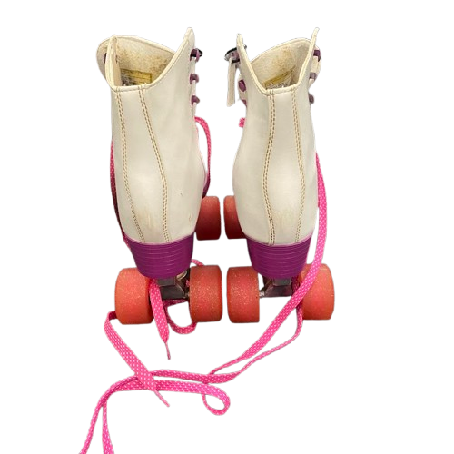 Goldcross RollerSkate Size 8 Womens Vintage Pink and White (NG)