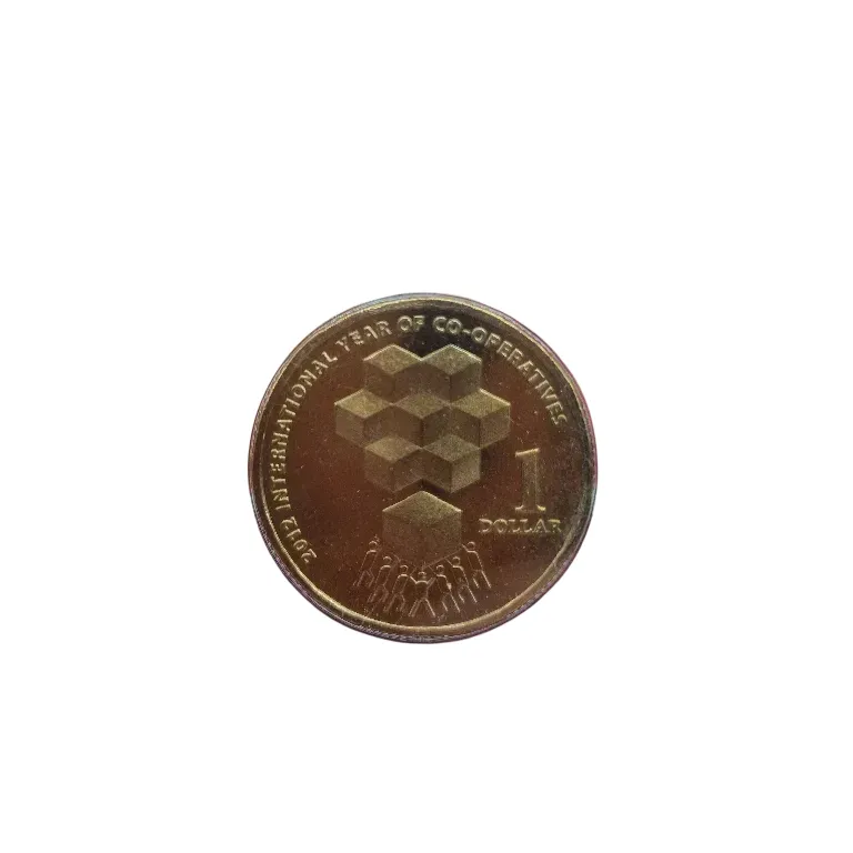 2012 International Year of Co-operatives One Dollar ($1) Uncirculated Australian Coin