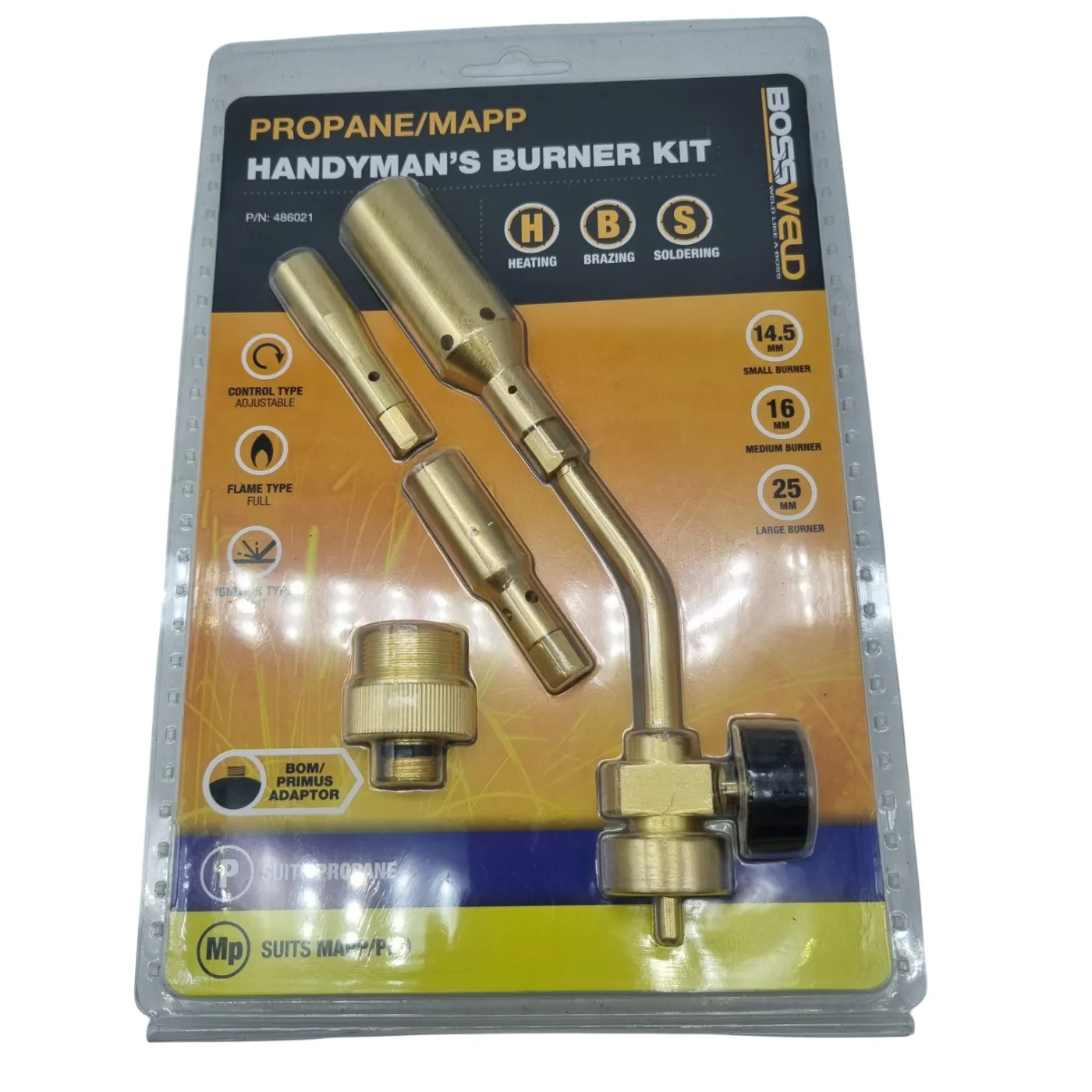Bossweld Burner Kit 486021 (WR 1351437)