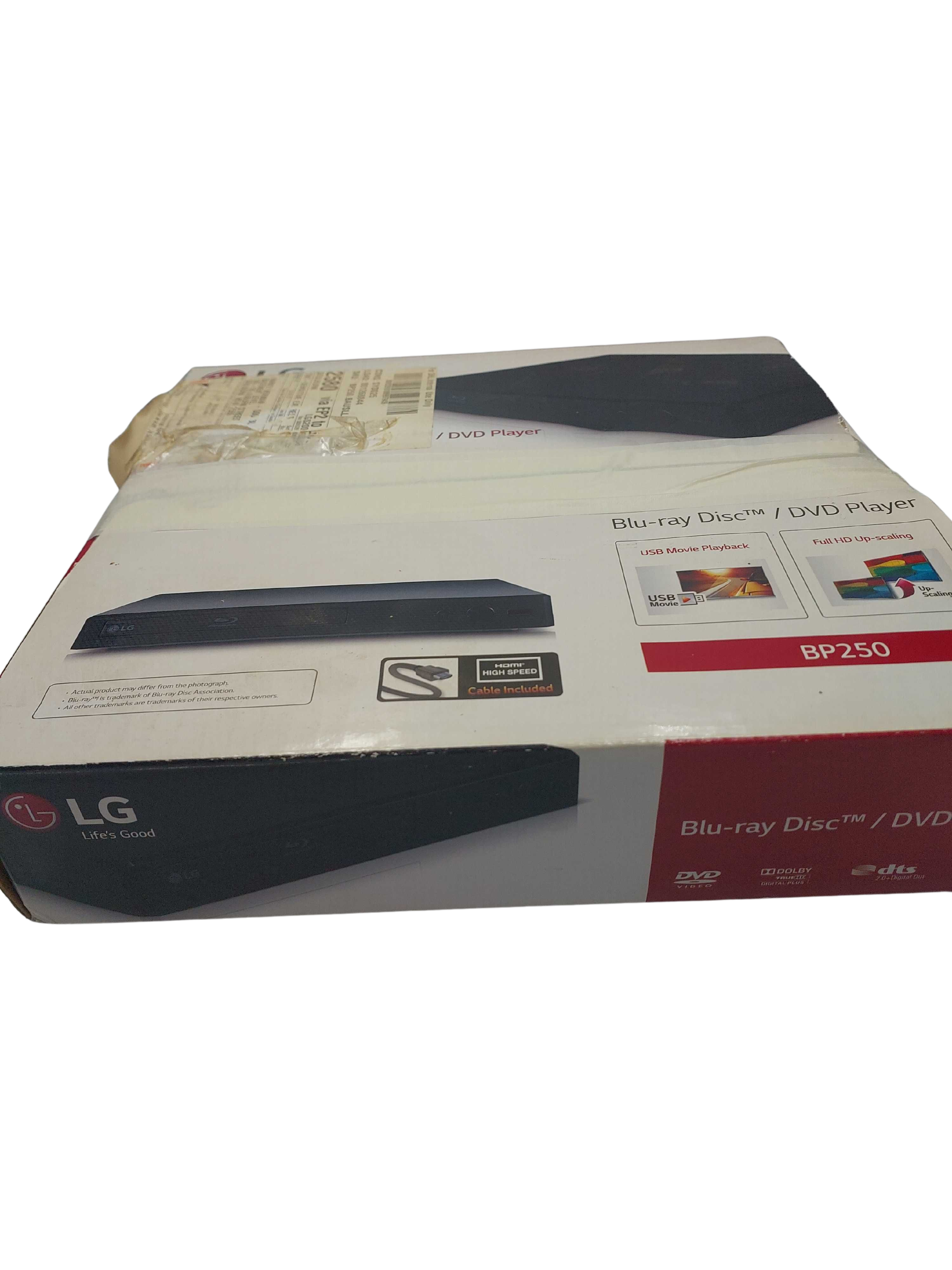 LG BP250 Blu Ray Player Black (GB1434424)