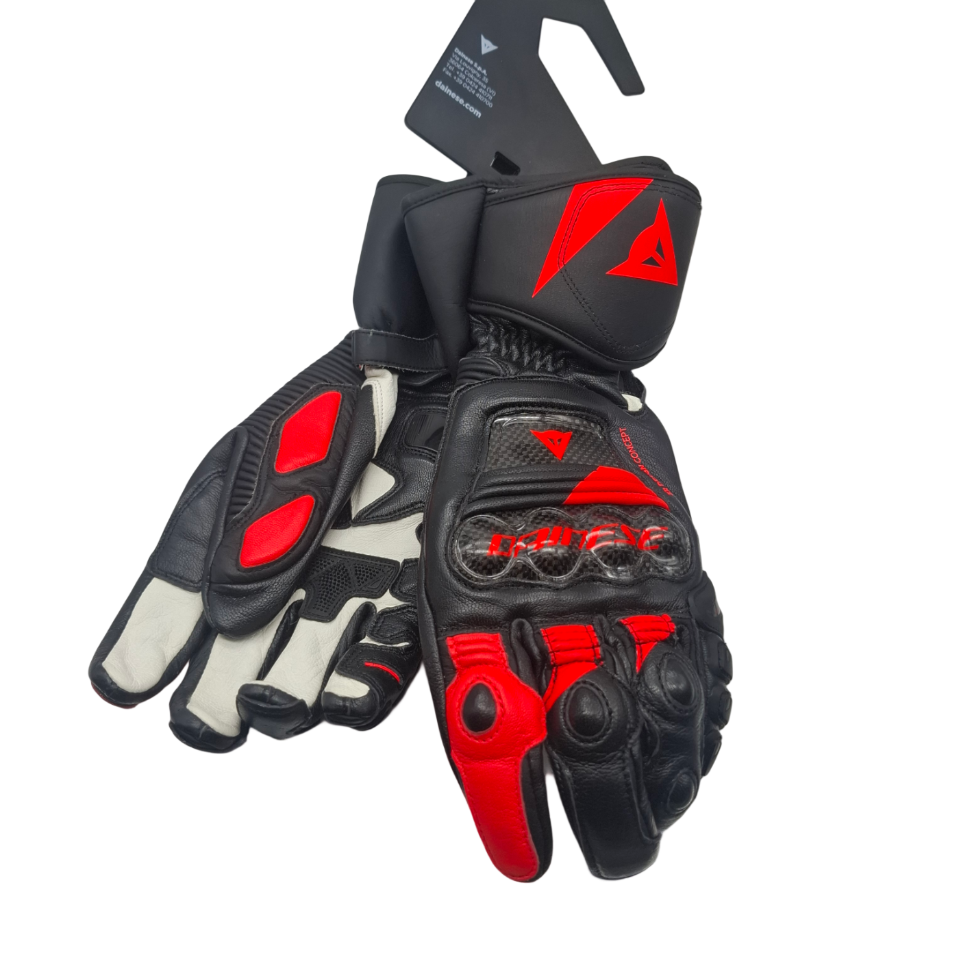 DAINESE Druid 3 Gloves XXXL Black/Red (WR 1385603)