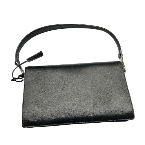 Prada Sound Leather Small Black Bag (MK)