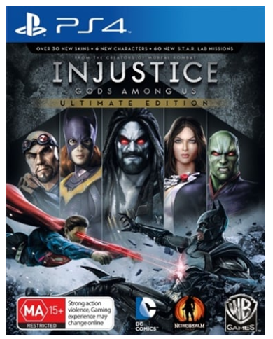 Injustice Gods Among Us Ultimate Edition – Good No Manual