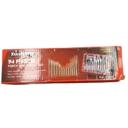Toolpro 14 Piece Punch And Chisel Set 579940 (LN)