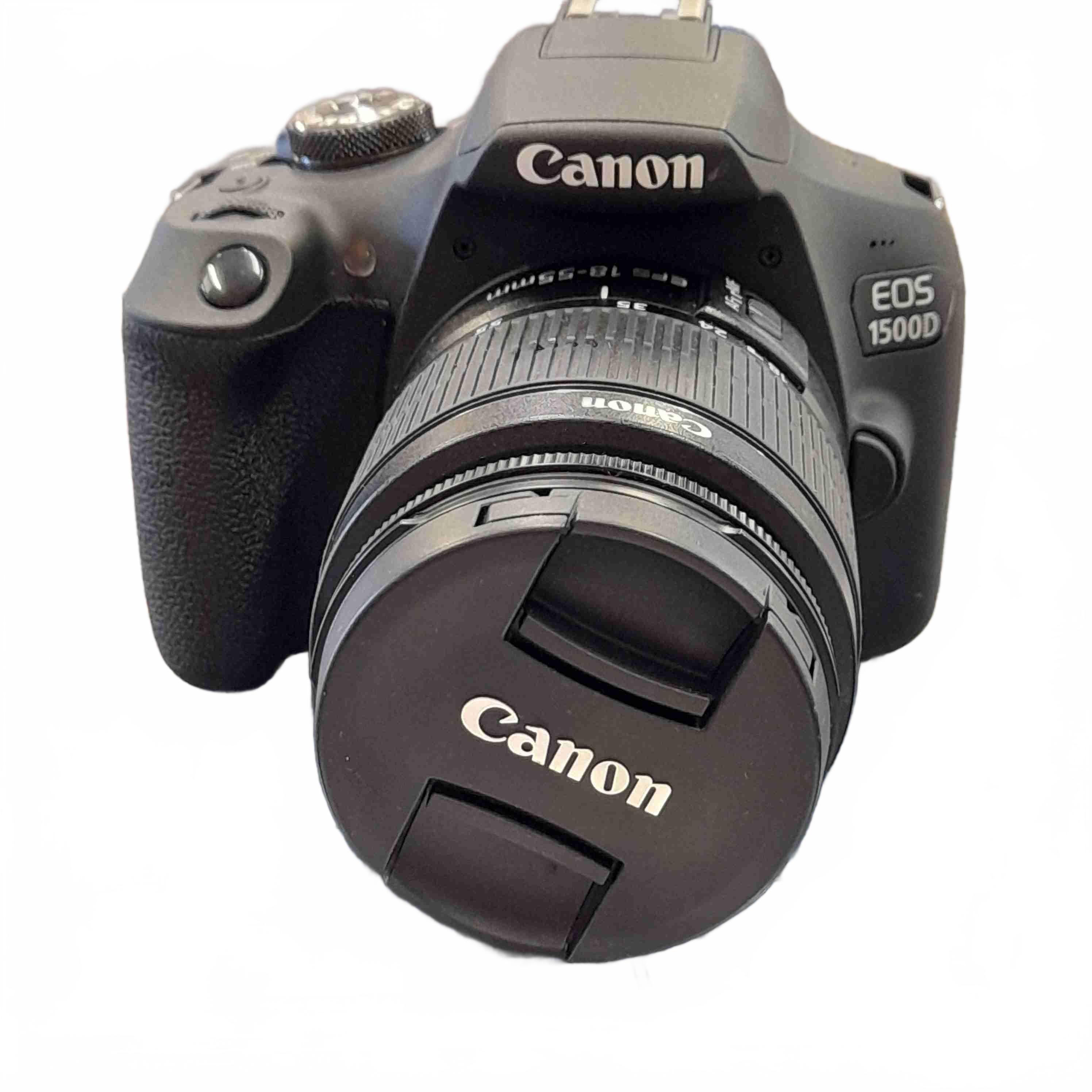 Canon EOS 1500D Black With EF-S 18-55mm Lens (GE)