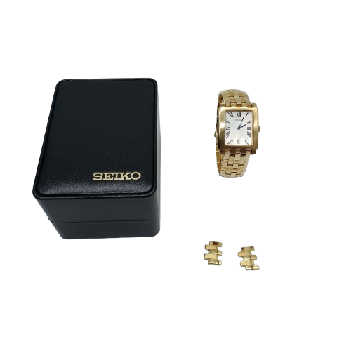 Seiko Quartz Gold Tone Mens Watch 7N39-0AP0 (WR 1374191)