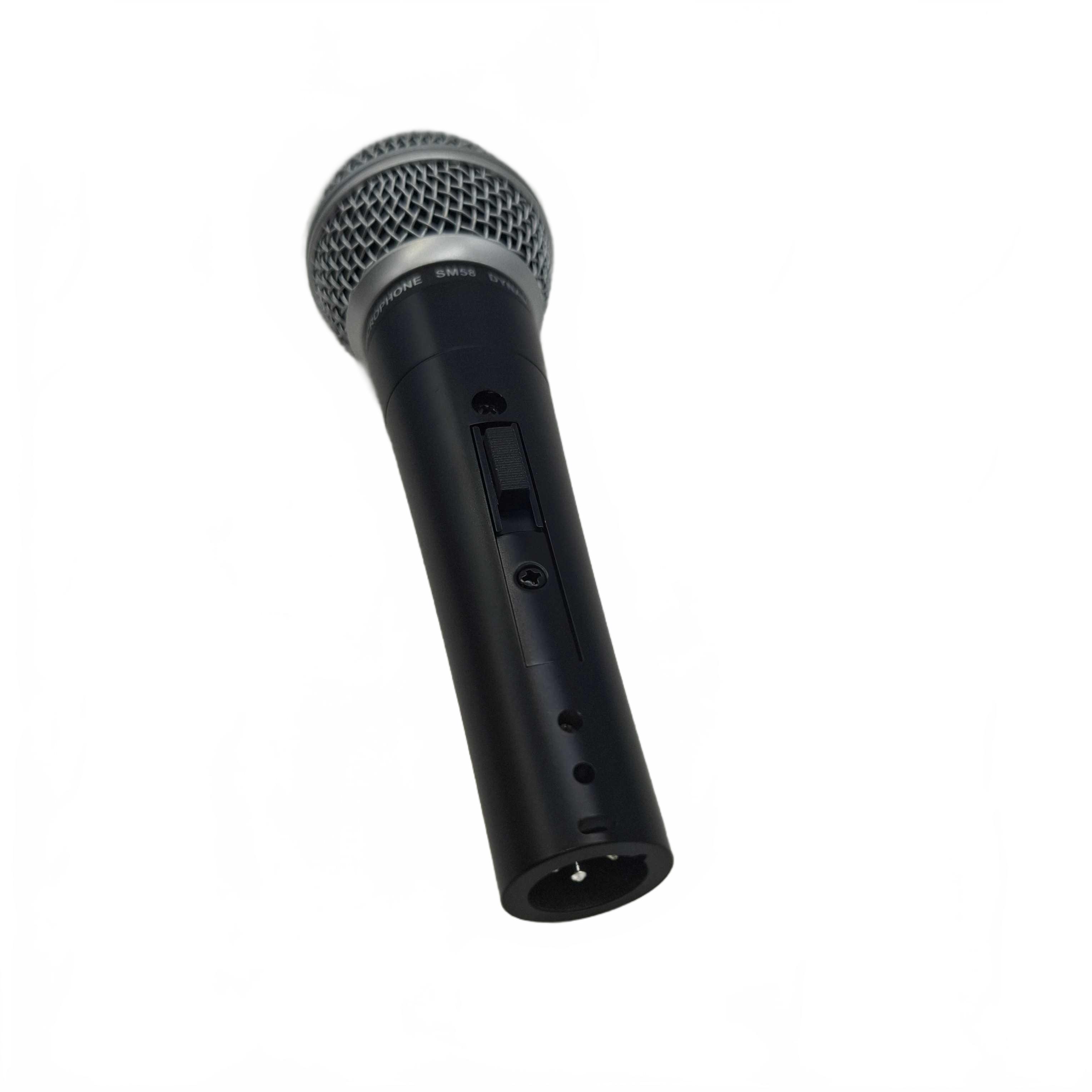 Generic Mircophone SM58 Switch Mic Black Silver (WR 1425613)