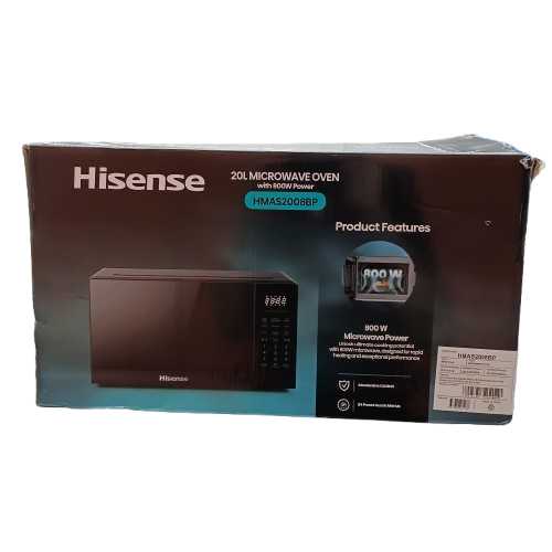 Hisense HMAS2008BP 20L 800W Black Microwave (WR 1399405)