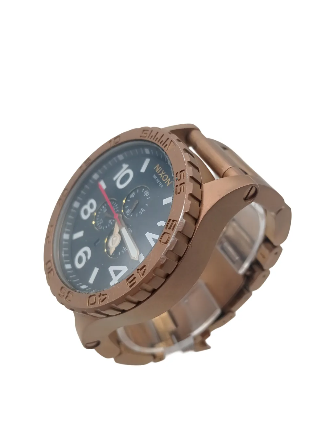 Men’s Nixon Simplify Watch – Bronze/Black, 268.5 gms (wr 1343570)