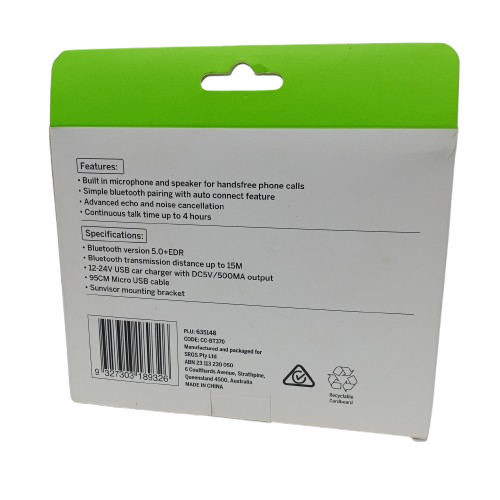 CABIN CREW Bluetooth Handsfree Kit (WR 1400452)