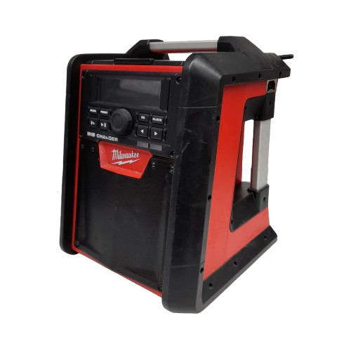 Milwaukee M18 RC 18V Bluetooth Jobsite Radio Charger Skin Only