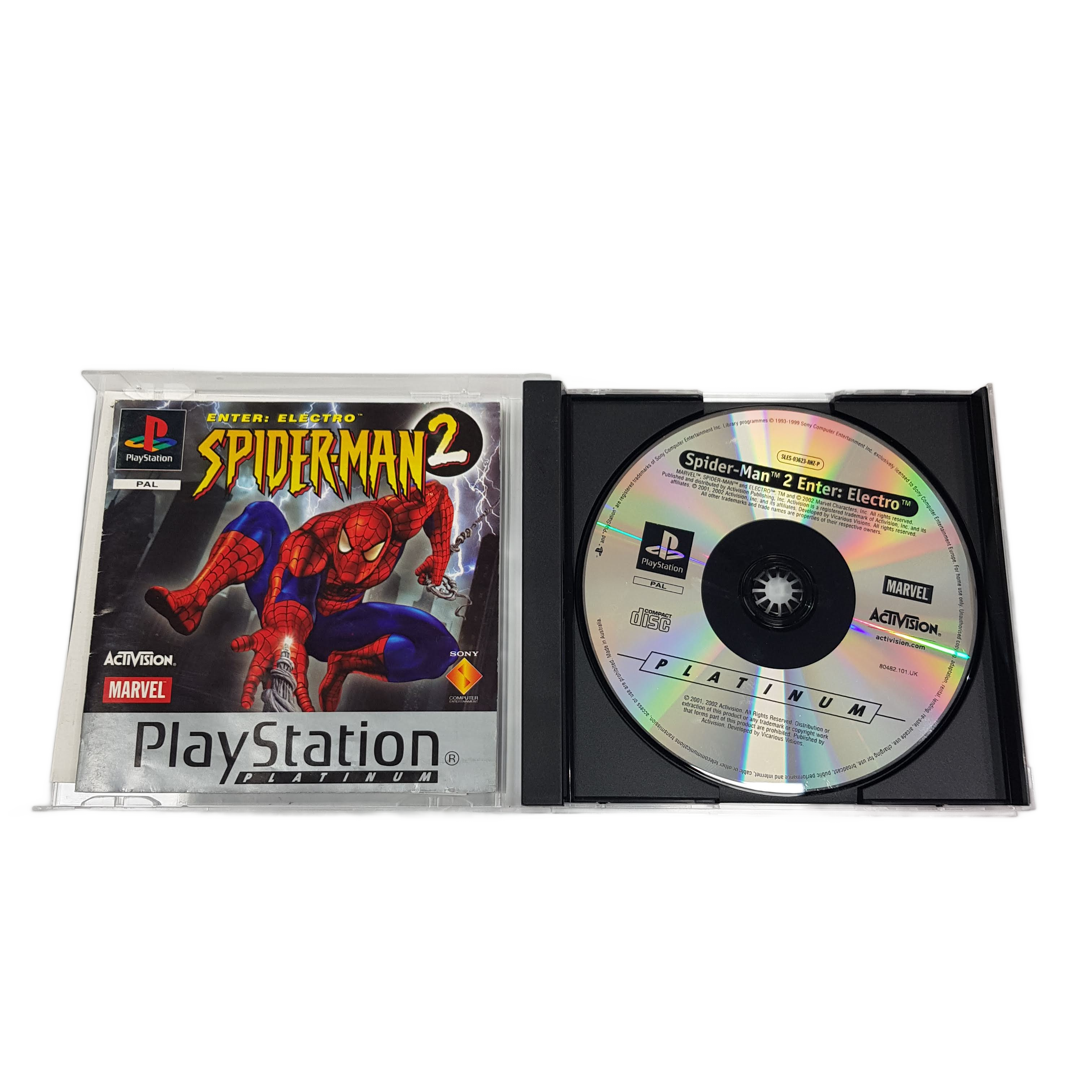 Spider-Man 2: Enter Electro PS1 (MR)