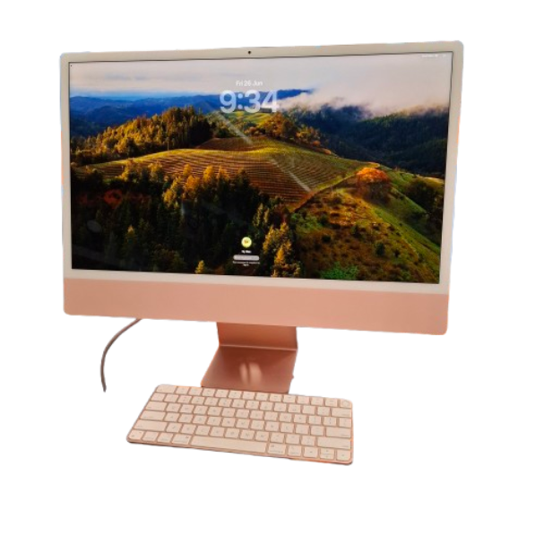 Apple iMac 24-inch M1 8GB RAM 256GB Storage Red (MGPM3X/A) (JN) Pickup Only