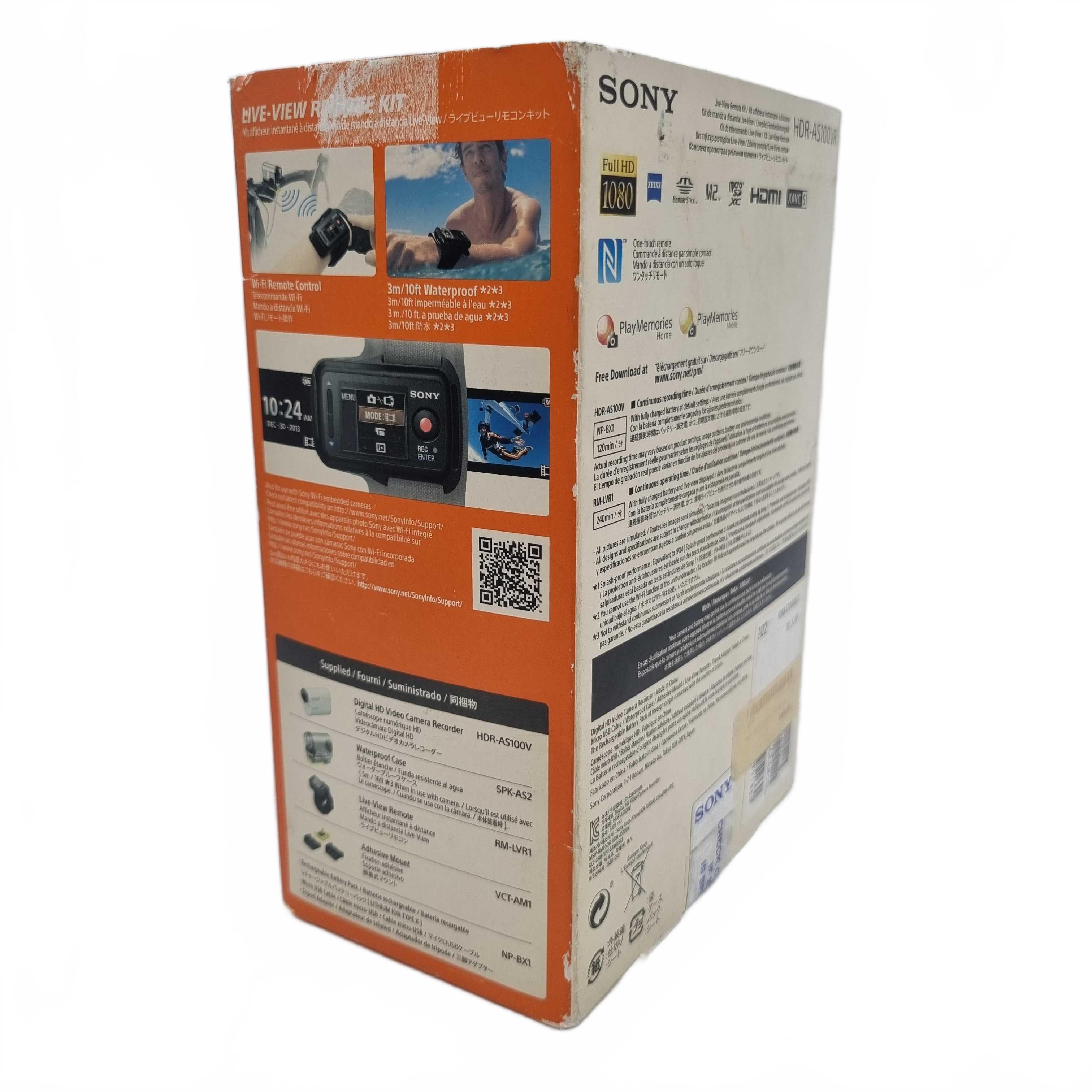 Sony Camera Live View Remote Kit HDR-AS100VR – As New in Box (WR 1359751)