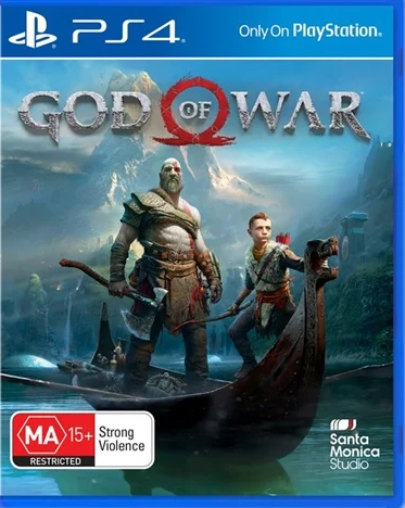 God of War (2018, No DLC) PlayStation 4 Good Condition No Manual (LN)