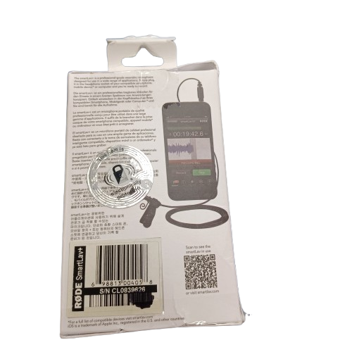 Rode smartLav+ Lavalier Microphone for Smartphones (lel)